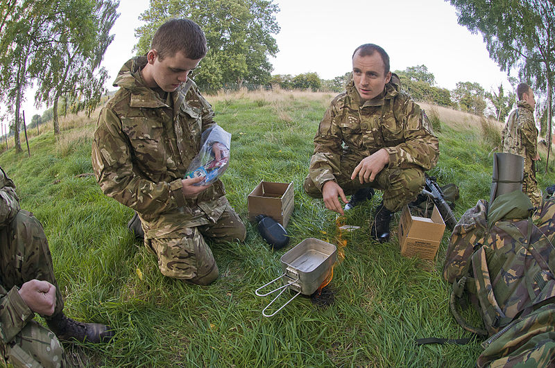 File:Army Reservists Cooking During an Exercise MOD 45156164.jpg