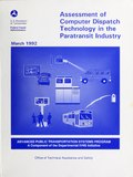 Thumbnail for File:Assessment of Computer Dispatch Technology in the Paratransit Industry (IA assessmentofcom9223inst 0).pdf