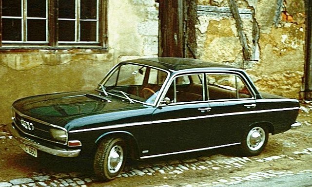 The Audi F103, in production from 1965 to 1972