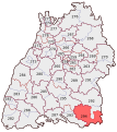 Deutsch: Wahlkreis 294 der Wahl zum 17. deutschen Bundestag 2009: Ravensburg Rechtsquelle: Anlage (zu § 2 Abs. 2) BWahlG: Wahlkreiseinteilung für die Wahl zum Deutschen Bundestag der Bundesrepublik Deutschland in der Fassung des Achtzehnten Gesetzes zur Änderung des Bundeswahlgesetzes vom 17. März 2008 (BGBl. I S. 316–358)