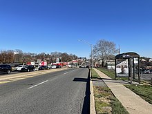 Baltimore Pike eastbound in Upper Darby Township Baltimore Pike EB past Bishop Avenue.jpeg