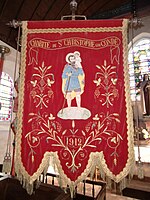 Bannière de Charité de Saint-Christophe-sur-Condé