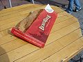 English: Fried dough, also known as a beaver tail.