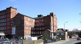 Belper North Mill Cotton mill in Belper, Derbyshire, England