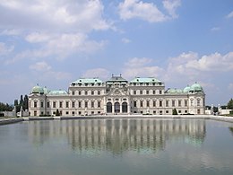 Belvedere Palace, Vienna, one of Austria's most iconic monuments Belvedere Vienna June 2006 010.jpg
