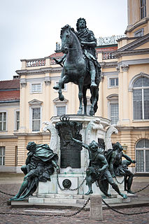 Equestrian statue of Friedrich Wilhelm I statue in Berlin, Germany