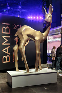 Bambi Award German annual media award ceremony