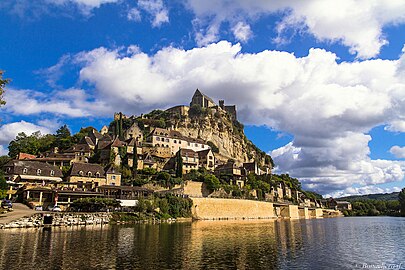 La Dordogne à Beynac.