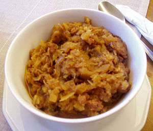 Bigos in a cafe at Wawel Castle.jpg