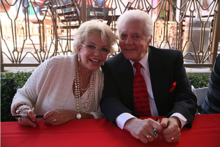 Susan Seaforth Hayes and husband Bill Hayes portray Julie and Doug who are considered to be daytime's very first Supercouple. Bill&susan.PNG