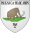 Blason ville fr Prignac-et-Marcamps (Gironde).svg