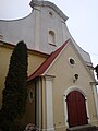 English: Church of St. Adalbert in Bobowo, Poland Polski: Kościół św. Wojciecha w Bobowie, woj. pomorskie