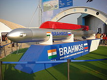 Russian-Indian Supersonic cruise missile BrahMos BrahMos.jpg