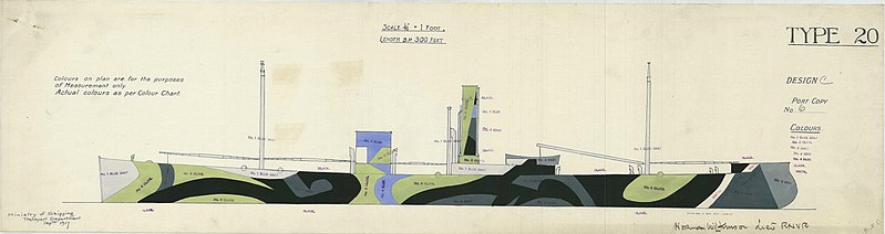 File:British Camouflage, Type 20, Design C, Port - NARA - 56070863.jpg