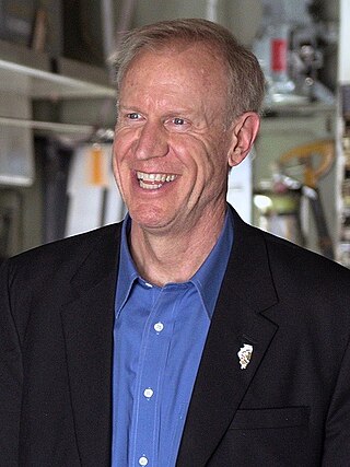 <span class="mw-page-title-main">Bruce Rauner</span> Governor of Illinois from 2015 to 2019