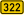 Bundesstraße 322 number.svg