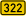 Bundesstraße 322 number.svg