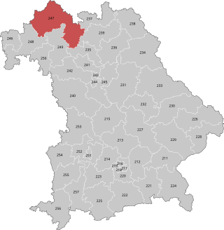 <span class="mw-page-title-main">Bad Kissingen (electoral district)</span> Federal electoral district of Germany