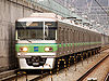 A train on Busan Subway Line 2 in 2009