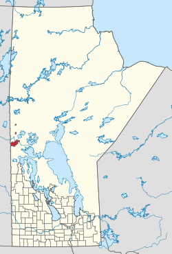 Lage in Manitoba