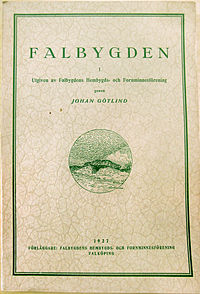 First issue of Falbygden from 1927.