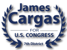 The 2014 James Cargas campaign logo. Cargas Logo.png