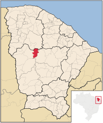 Monsenhor Tabosa – Mappa