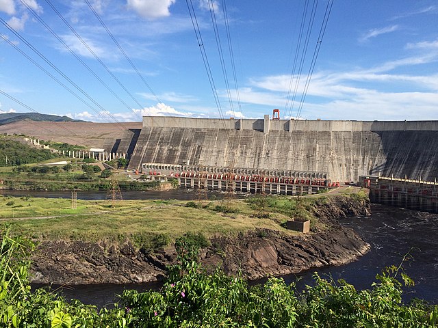 Guri Dam, a hydroelectric dam in Venezuela