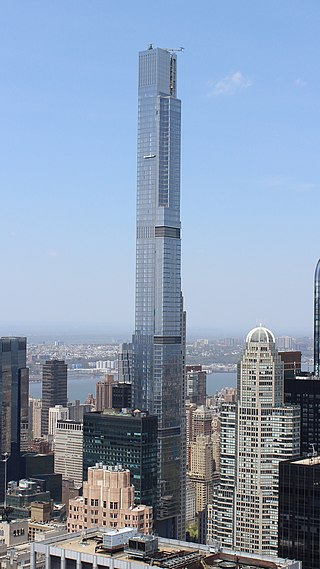 <span class="mw-page-title-main">Central Park Tower</span> Residential skyscraper in Manhattan, New York