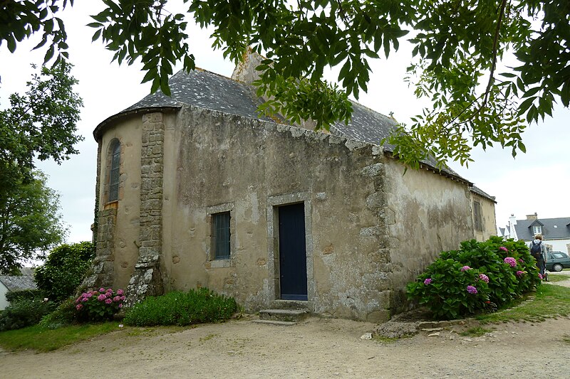 Chevet de la chapelle.