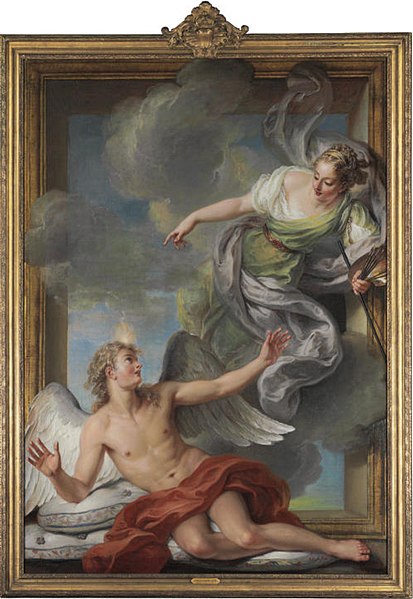 File:Charles-Antoine Coypel - Painting awakening sleeping Genius.jpg