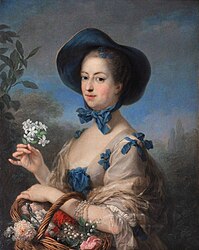 The Marquise de Pompadour as a Gardener Charles-André van Loo, 1754-1755