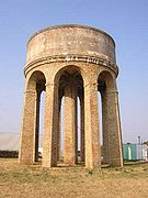 Water tower at Saint-Parize-le-Châtel, France