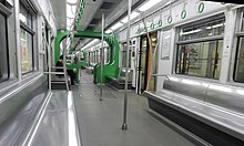 Interior of a Line 2 train Chongqing (27169477922).jpg