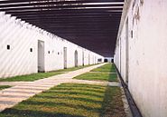 A view from within the Siamese fort.