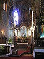 Kościół św. Floriana - ołtarz główny Inside the Saint Florian church