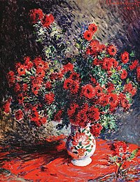 Chrysanthemes rouges Claude Monet - Chrysanthemes rouges.jpg