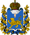 Coat of Arms of Pskov gubernia 1856.svg