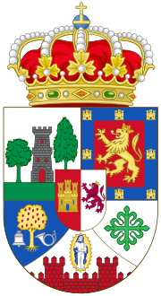 Miniatura para Escudo de la provincia de Cáceres