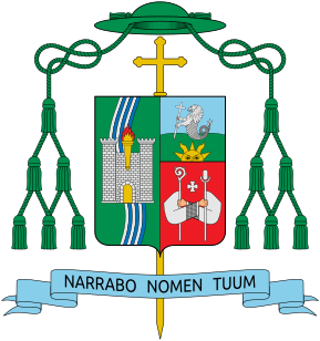 Coat of arms of Bienvenido Solon Tudtud as Bishop of Iligan.svg