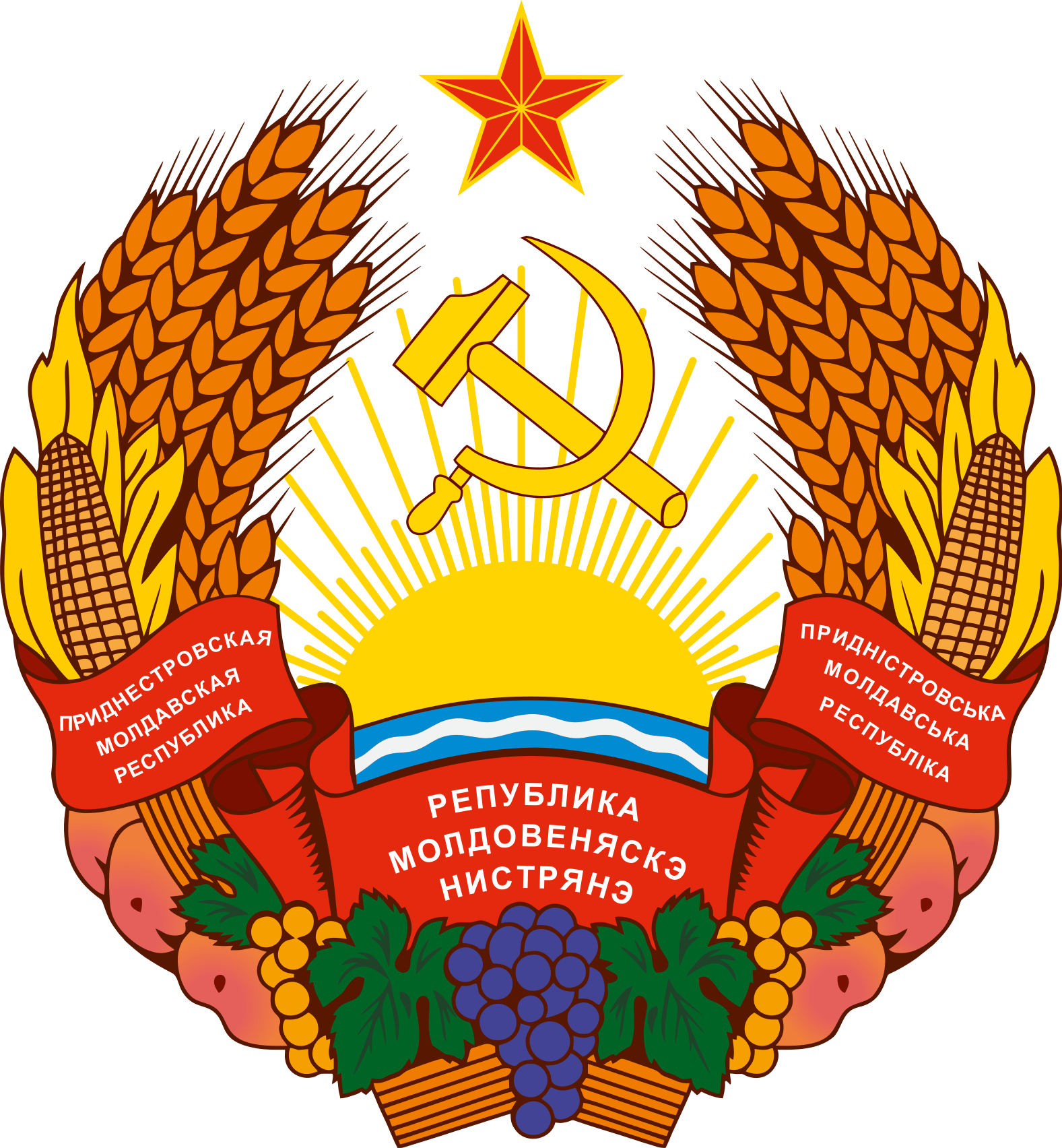 Brasão de armas da Transnístria