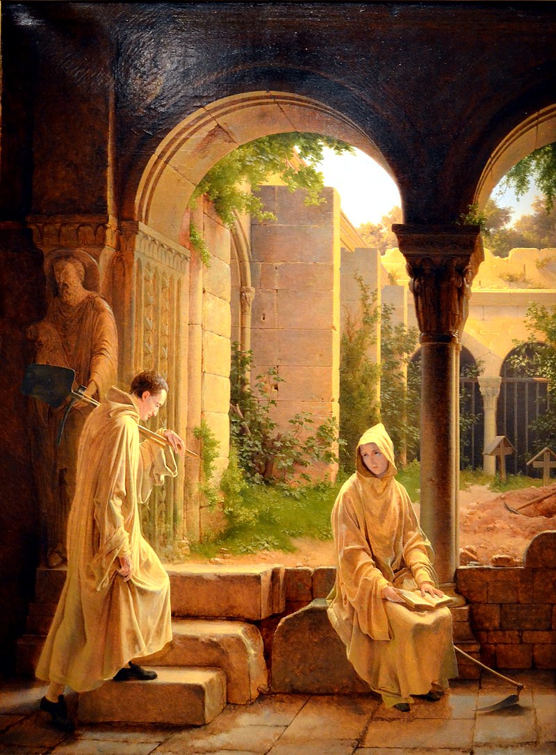Comminges et Adélaïde au couvent de La Trappe.JPG