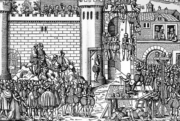 Villegagnon participated in the repression of the Amboise conspiracy in 1560.