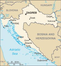 Map of Croatia Croatia map with updated borders.png