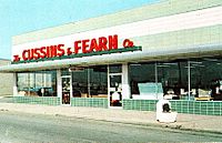 Cussins & Fearn Co., Northern Lights Shopping Center, Columbus, Ohio CussinsFearn1965.jpg