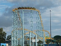 Cyclone à Dreamworld