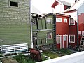 Mange hus i Vardø har hatt et dårlig vedlikehold