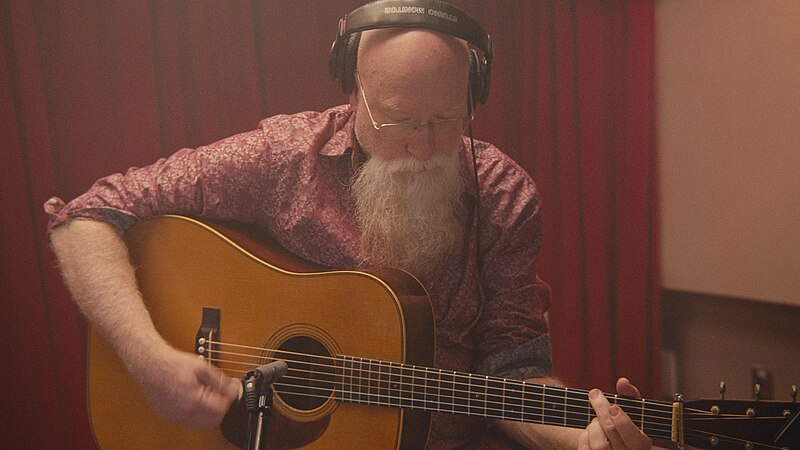 File:David Grier playing a session at Stargel Studios, April 2 2024.jpg