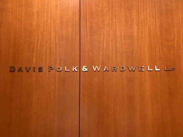 At the offices of Davis Polk & Wardwell LLP in New York, New York.