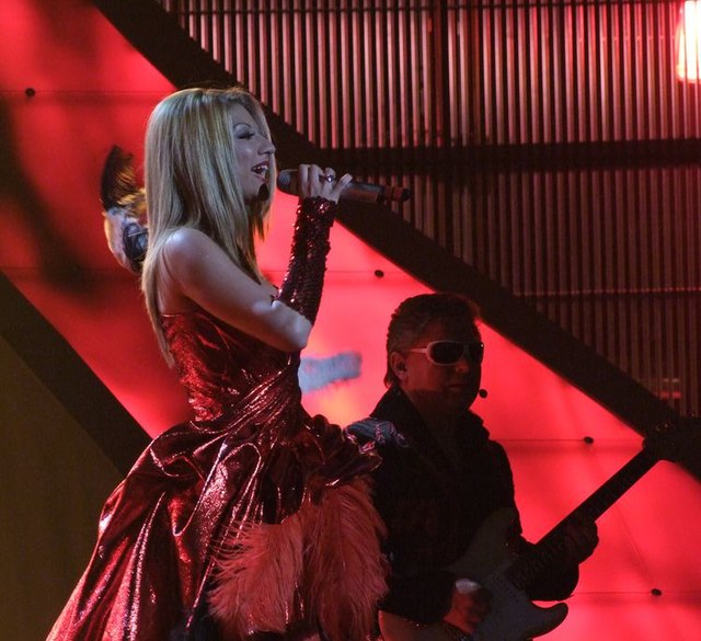 Deep Zone and Balthazar performing during the second semi-final